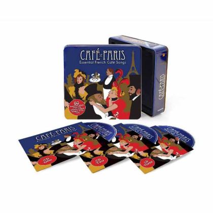 Cafe de Paris - Essential French Cafe Songs - Various Artists (3CD Tin Box) [ CD ]