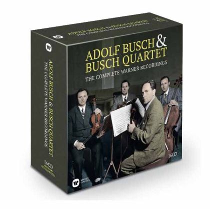 Adolf Busch & The Busch Quartet - The Complete Warner Recordings (16CD Box)