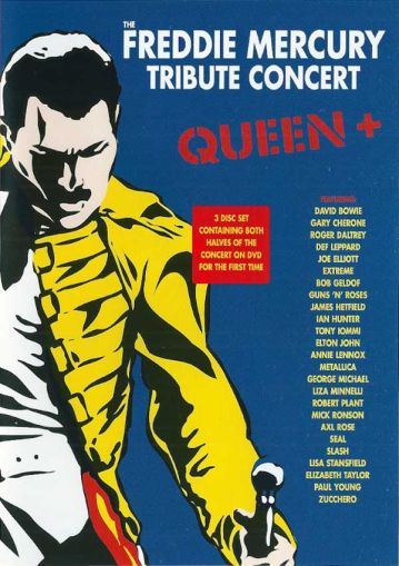 Freddie Mercury Tribute Concert - Various Artists (3 x DVD-Video)