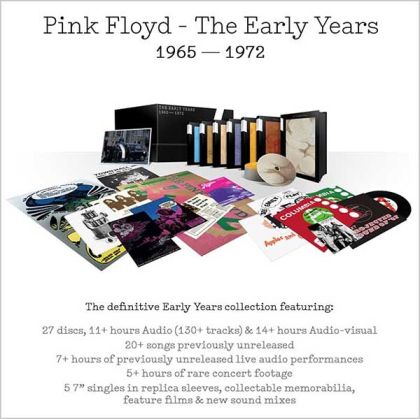 Pink Floyd -  The Early Years 1965-1972 (Limited Deluxe Box Set) (8 x Blu-Ray with 9 x DVD with 10CD) [ BLU-RAY ]