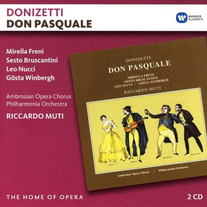 Mirella Freni, Philharmonia Orchestra, Riccardo Muti - Donizetti: Don Pasquale (2CD)