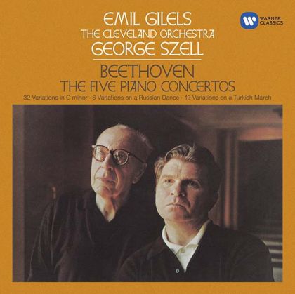 Emil Gilels, Cleveland Orchestra - Beethoven: The Five Piano Concertos (3CD)