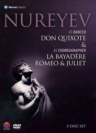 Rudolf Nureyev - Nureyev as Dancer 'Don Quixote' & as Choreographer 'La Bayadere' & 'Romeo & Juliet' (3 x DVD-Video) [ DVD ]