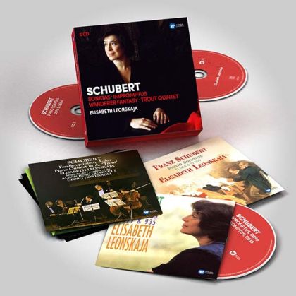 Elisabeth Leonskaja - Schubert: Piano Masterworks (6CD box)