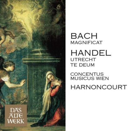 Nikolaus Harnoncourt, Concentus Musicus Wien - Bach: Magnificat & Handel: Te Deum [ CD ]