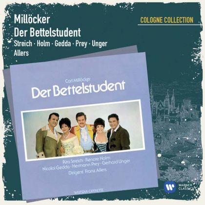 Hermann Prey, Nicolai Gedda, Renate Holm, Rita Streich, Symphonie-Orchester Graunke, Franz Allers - Carl Millocker: Der Bettelstudent (The Beggar Student) (2CD)