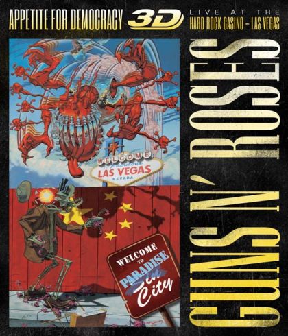 Guns N' Roses - Appetite For Democracy 3D: Live At The Hard Rock Casino, Las Vegas (Blu-Ray)