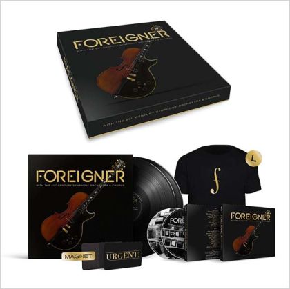 Foreigner - Foreigner With The 21st Century Symphony Orchestra & Chorus (Deluxe Box Set) (2 x Vinyl with DVD & CD)