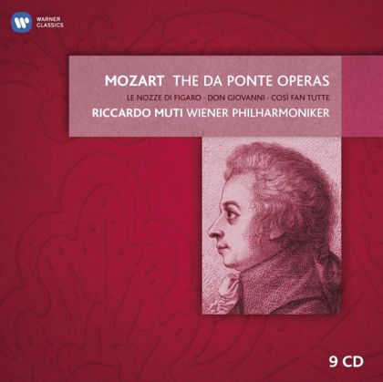 Riccardo Muti & Wiener Philharmoniker - Mozart: The Da Ponte Operas (9CD box)