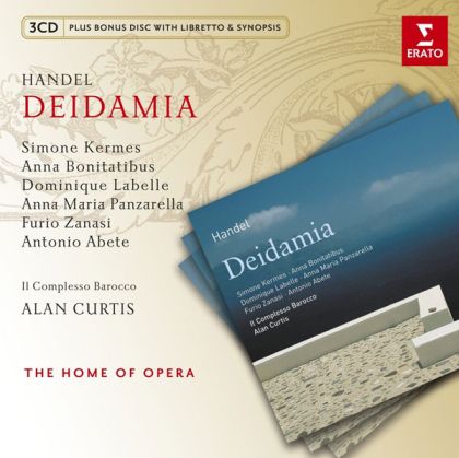 Alan Curtis, Il Complesso Barocco - Handel: Deidamia (4CD box)