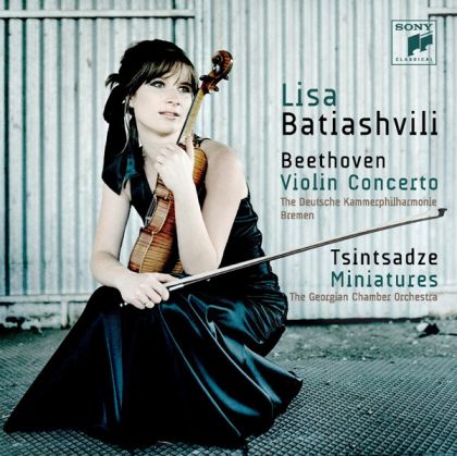 Lisa Batiashvili - Beethoven: Violin Concerto & Tsintsadze: Miniatures [ CD ]