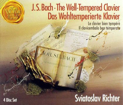 Sviatoslav Richter - Bach: The Well-Tempered Clavier, Books 1 & 2 (4CD)