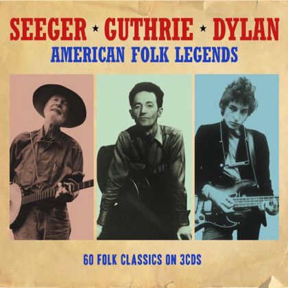 Pete Seeger & Woody Guthrie & Bob Dylan - American Folk Legends (3CD)