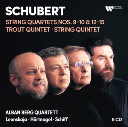 Alban Berg Quartett - Schubert: String Quartets Nos. 9-10 & 12-15, Piano Quintet 'The Trout', String Quintet (5CD box)