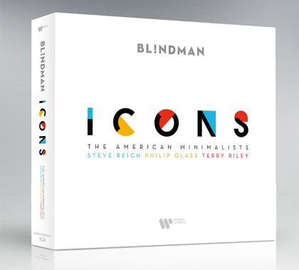 Bl!Indman - Icons: The American Minimalists: Steve Reich, Philip Glass, Terry Riley (3CD)