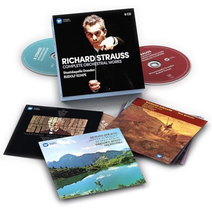 Rudolf Kempe, Staatskapelle Dresden - Richard Strauss: Complete Orchestral Works (9CD Box)