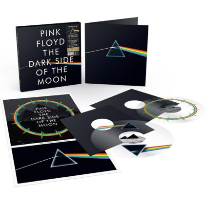 Pink Floyd - The Dark Side Of The Moon (50th Anniversary Collectors Edition, Picture Disc UV Printed Art On Clear Vinyl) (2 x Vinyl)