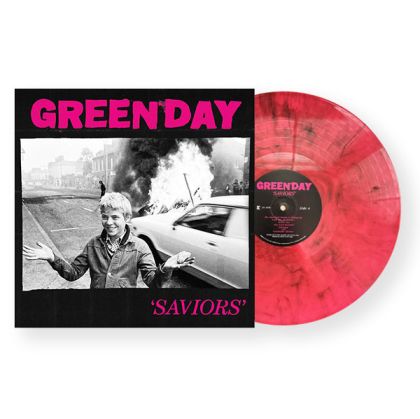 Green Day - Saviors (Limited Edition, Black & Pink Coloured) (Vinyl)