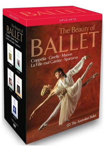 Australian Ballet - The Beauty Of Ballet (Coppelia, Giselle, Manon, La Fille mal Gardee, Spartacus) (5 x DVD-Video)