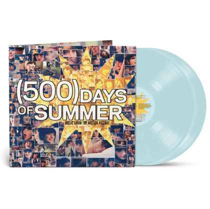 500 Days Of Summer (Music From The Motion Picture) - Various Artists (Limited Baby Blue Coloured) (2 x Vinyl)