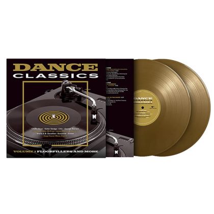 Dance Classics... Vol.1 - Various Artists (Limited Edition, Gold Coloured) ( 2 x Vinyl)