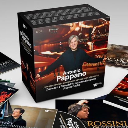 Antonio Pappano - The Complete Symphonic, Concertante & Sacred Music Recordings With Santa Cecilia (27CD boxset)