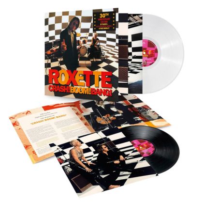 Roxette - Crash! Boom! Bang! (30th Anniversary Limited Edition, Black & White Coloured) (2 x Vinyl)