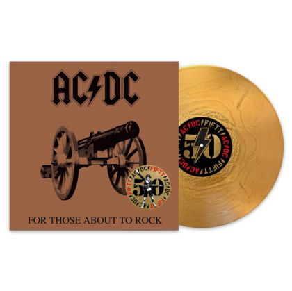 AC/DC - For Those About To Rock (We Salute You) (50th Anniversary Limited Edition, Gold Coloured) (Vinyl)