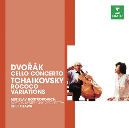 Mstislav Rostropovich, Boston Symphony Orchestra, Seiji Ozawa - Dvorak: Cello Concerto & Tchaikovsky: Rococo Variations [ CD ]