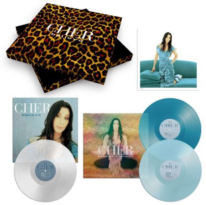 Cher - Believe (25th Anniversary, Clear, Sea Blue & Light Blue Coloured) (3 x Vinyl box)