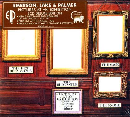 Emerson, Lake & Palmer - Pictures At An Exhibition (Deluxe Remastered Edition) (2CD)
