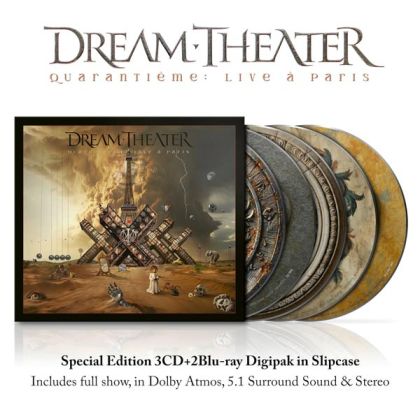 Dream Theater - Quarantieme: Live a Paris (3CD with 2 x Blu-ray)