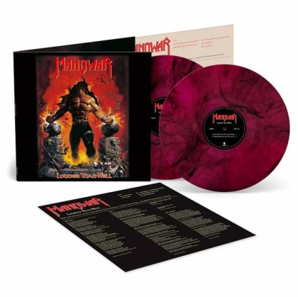 Manowar - Louder Than Hell (Limited Edition, Red & Black Marbled) (2 x Vinyl)