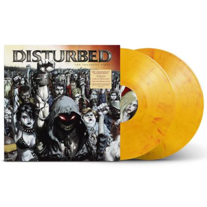 Disturbed - Ten Thousand Fists (Limited, Yellow Flame Coloured) (2 x Vinyl)