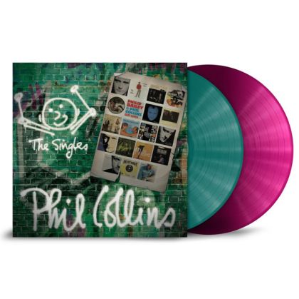 Phil Collins - The Singles (Limited Edition, Magenta & Green Coloured) (2 x Vinyl)