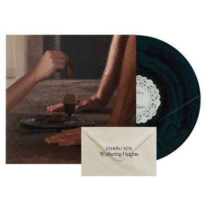 Charli XCX - Wuthering Heights (Black & Dark Green Marble) (Vinyl)