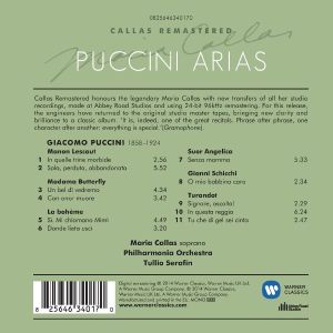 Maria Callas - Puccini Arias (1954) [ CD ]