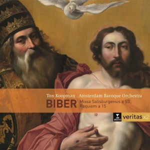 Ton Koopman, Amsterdam Baroque Orchestra - Biber: Missa Salisburgensis a 53, Requiem a 15, Vesperae a 32 (2CD)