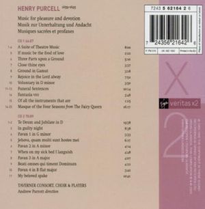 Purcell, H. - Music For Pleasure And Devotion (2CD) [ CD ]