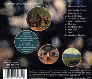 Pink Floyd - Obscured By Clouds (2011 Remaster) [ CD ]