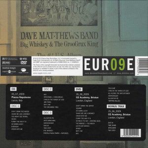 Matthews Band, Dave - Europe (3CD with DVD) [ CD ]