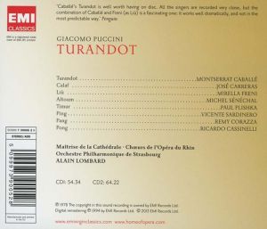 Puccini, G. - Turandot (2CD) [ CD ]