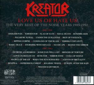 Kreator - Love Us or Hate Us - The Very Best of the Noise Years 1985-1992 (2CD) [ CD ]