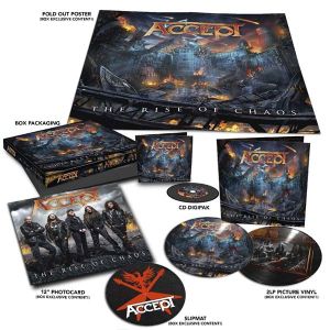 Accept - The Rise Of Chaos (Limited Edition Box Set) (Vinyl with CD & poster)