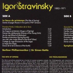 Simon Rattle - Stravinsky: Le Sacre Du Printemps (The Rite Of Springs) (Vinyl)