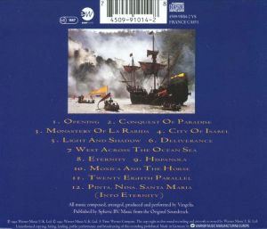 Vangelis - 1492: Conquest Of Paradise (Music From The Original Soundtrack) [ CD ]