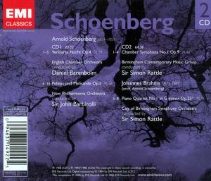 Schoenberg, A. - Verklarte Nacht, Pelleas Und Melisande (2CD) [ CD ]