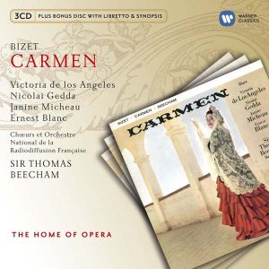 Thomas Beecham, Orchestre de la Radiodiffusion Franciase - Bizet: Carmen (4CD)