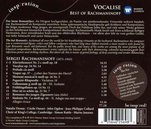 Vocalise: Best Of Rachmaninov - Various Artists [ CD ]