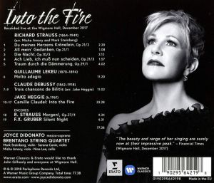 Joyce DiDonato, Brentano String Quartet - Into The Fire (Live At Wigmore Hall) [ CD ]